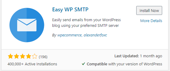 wordpress smtp plugin